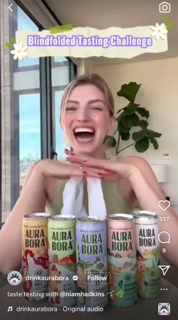 taste test tiktok example