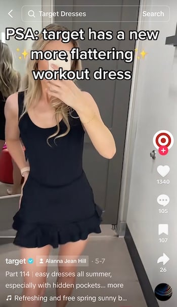 target tiktok micro-influencer example