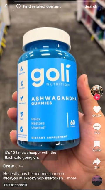 health and wellness influencer example