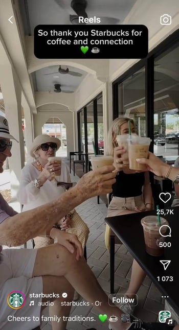 Starbucks brand community example