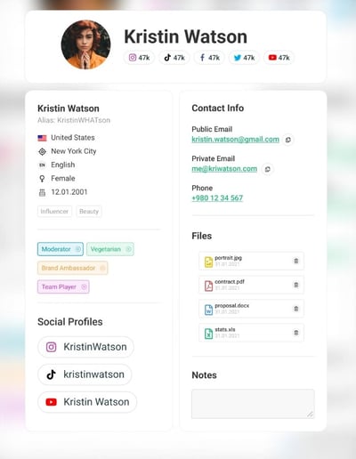 Storyclash creator profile dashboard