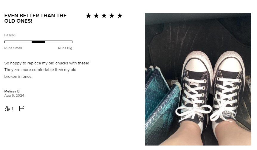 Converse UGC example