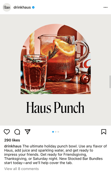 Drink Haus holiday recipes