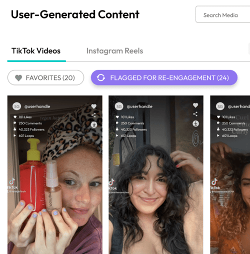 reengage beauty influencers using statusphere's platform