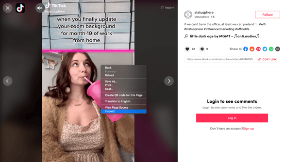 How to Download and Reshare TikTok Videos-step 2