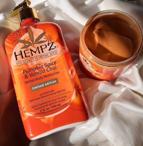 Hempz Pumpkin SPice & Vanilla Chai Herbal Body Moisturizer