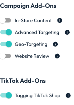 statusphere tiktok shop toggle