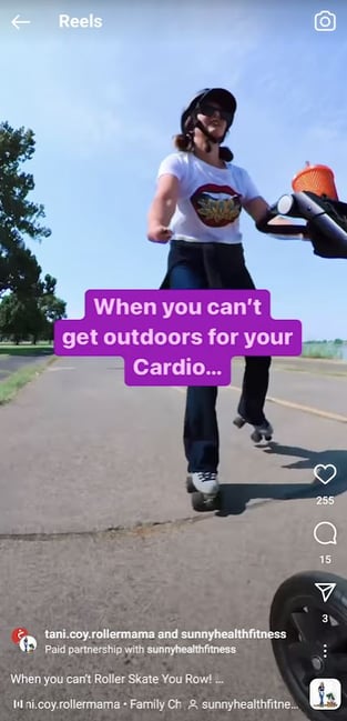 branded content ad on instagram example