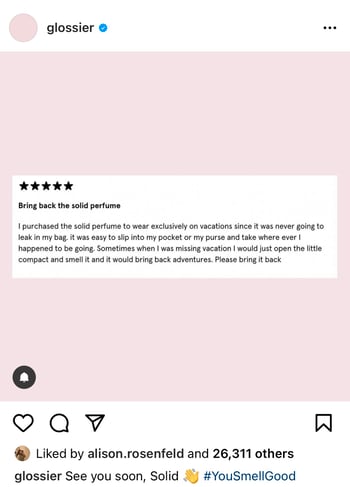 glossier review