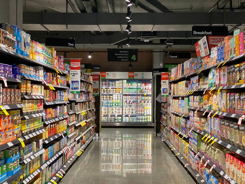 retail store aisle