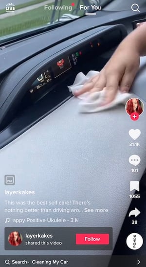 example of influencer marketing on tiktok