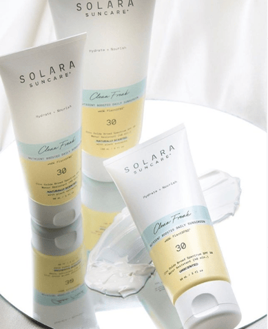 Solara suncare clean  sunscreen