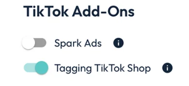 Statusphere TikTok toggle