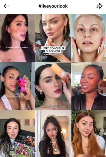 milk makeup hastag
