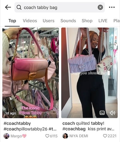 tiktok user generated content example