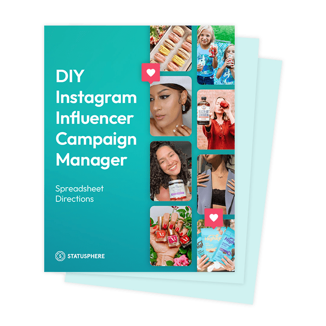 DIY Instagram Influencer Campaign Manager Spreadsheet